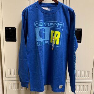 Carhartt Flame Resistant Force Loose Fit Long Sleeve Graphic T-Shirt NWT